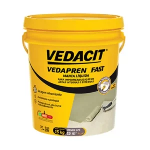 Vedacit Vedapren Fast 15 Kg Concreto