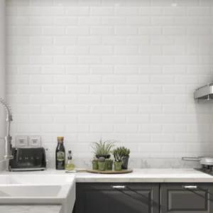Revestimento Pisoforte 32x60 a Decorare Bianco 2,35m2