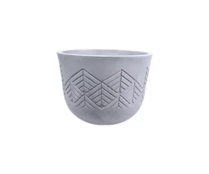 Vaso Tribo Redondo 33 Cimento Japi
