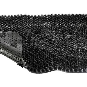 Astra Tapete Flexivel Felpudo 57x34cm Preto