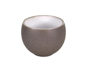 Vaso Cerâmico Berlim 15cm Marrom Japi