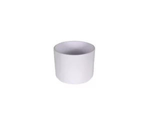 Vaso Cerâmico Hanover Branco 11cm Japi