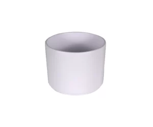 Vaso Cerâmico Hanover Branco 16cm Japi