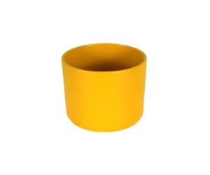 Vaso Cerâmico Hanover Mostarda 16cm Japi