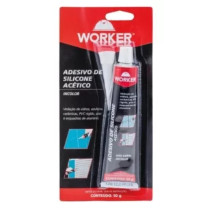 Silicone Acetico Transparente 50g Worker