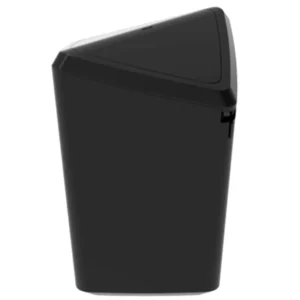 Crippa Lixeira Prisma 12l Basculante  Preto